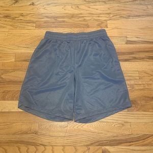 Athletic mesh shorts - dusty blue